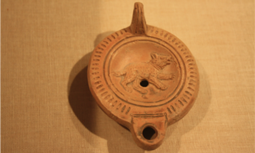 Terracotta Oil Lamp - Roman Carthage