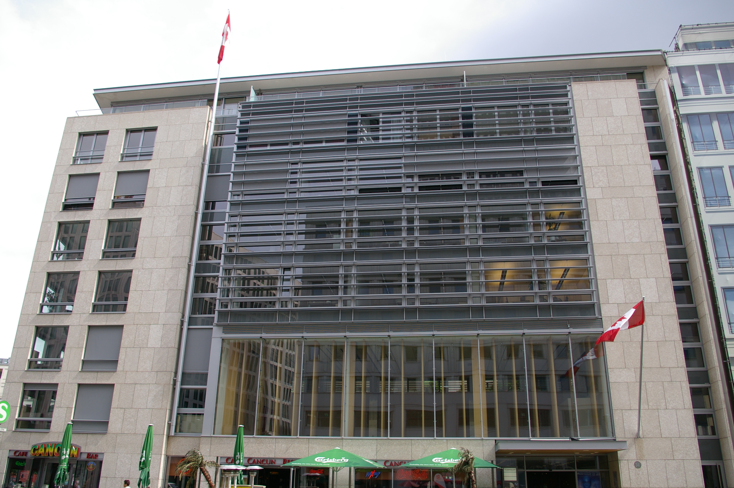 Canadian embassy in Germany, photo by https://www.flickr.com/photos/fool-in-the-rain/ 