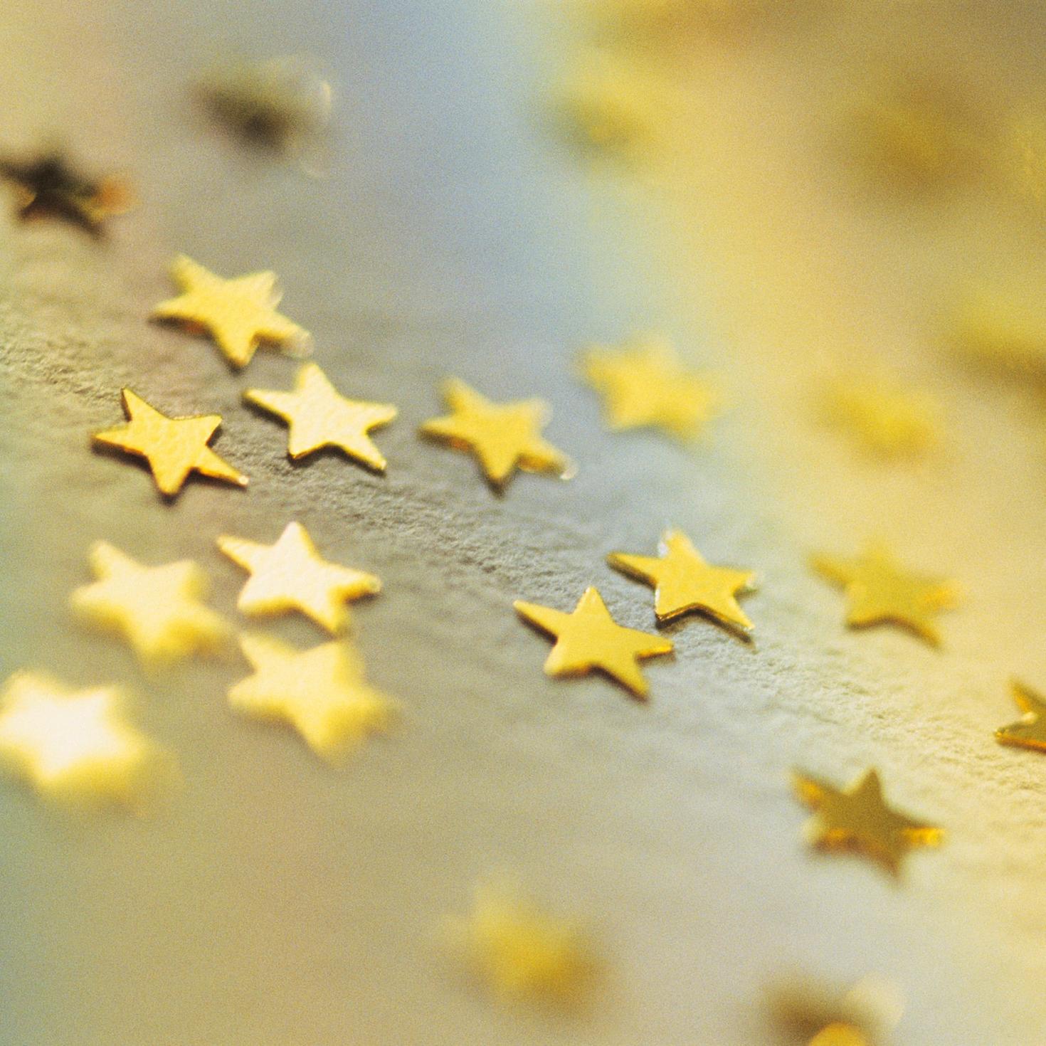 group of gold stars